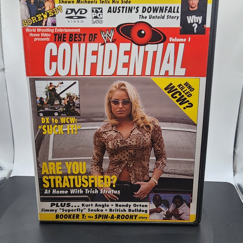 WWE Confidential Volume 1 DVD